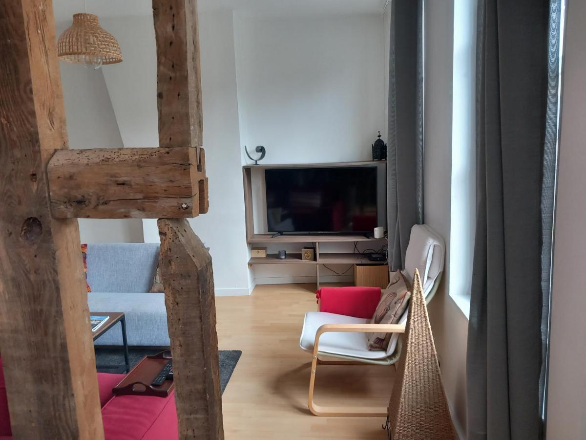 Appartamento Le Leon Honfleur Esterno foto
