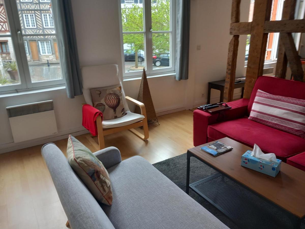 Appartamento Le Leon Honfleur Esterno foto