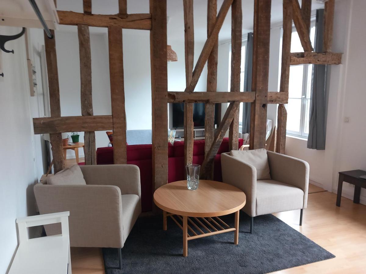 Appartamento Le Leon Honfleur Esterno foto