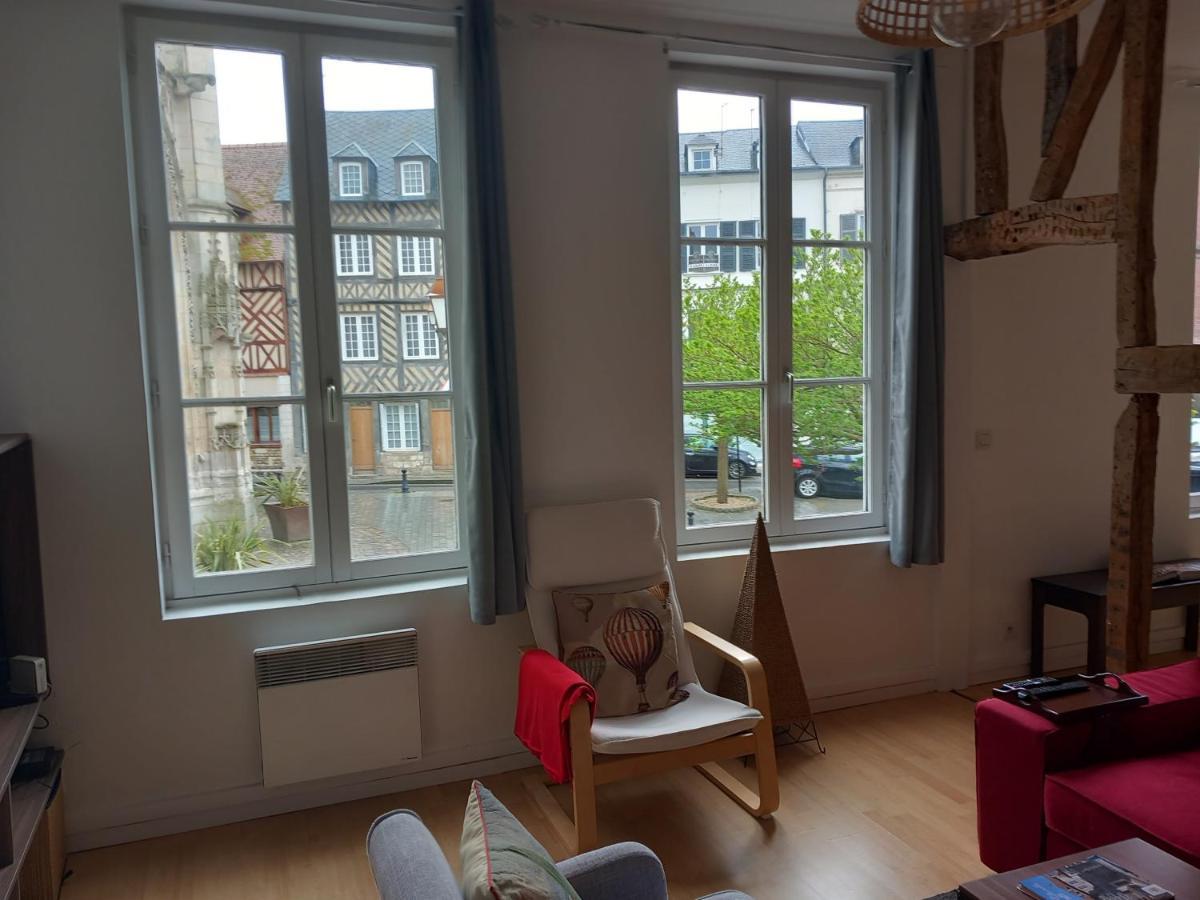 Appartamento Le Leon Honfleur Esterno foto
